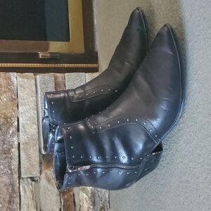 Marc Fisher Wannida Studded Ankle Booties